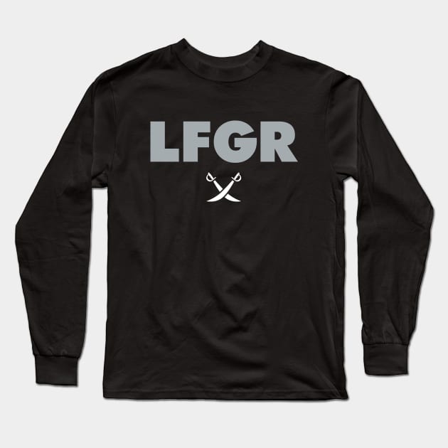 LFGR - Black Long Sleeve T-Shirt by KFig21